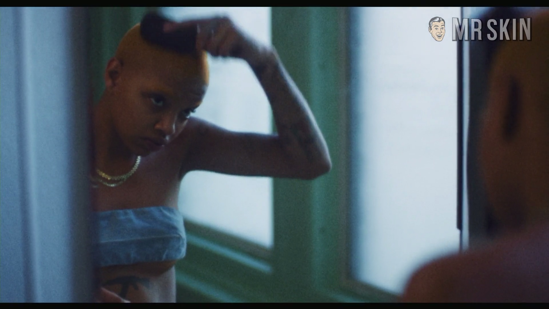Slick Woods Naked as Goldie. Breasts, lesbian, sexy. 300753