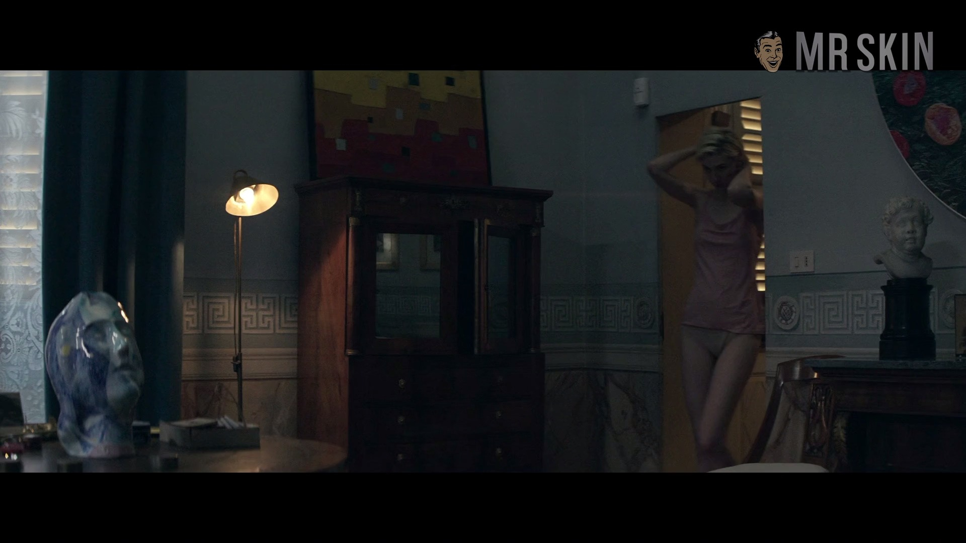 Sexiest Scenes of Berenice Hollis from The Burnt Orange Heresy. Sexy, Underwear, bikini, breasts. 310907