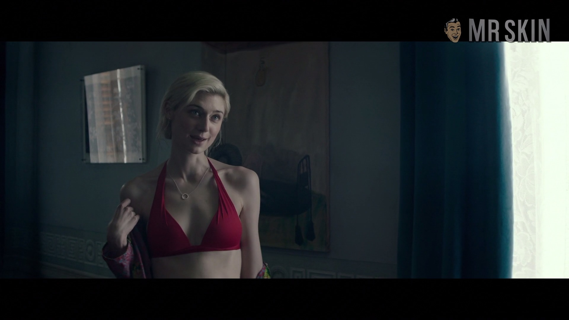 Hottest Elizabeth Debicki Scene in The Burnt Orange Heresy. Bikini, breasts, sexy. 310922