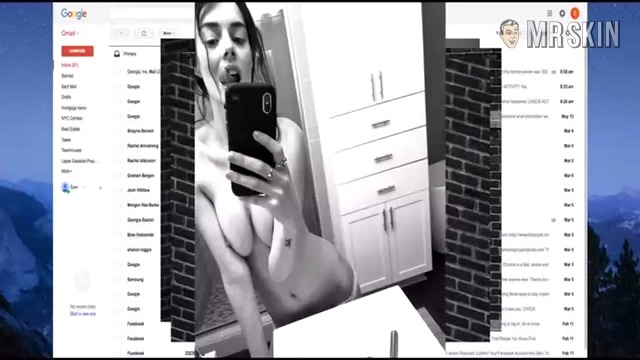 Nudes of Georgia Outerbridge / Lauren Clerk from Last Moment of Clarity. Right Breast, breasts, butt. 307572