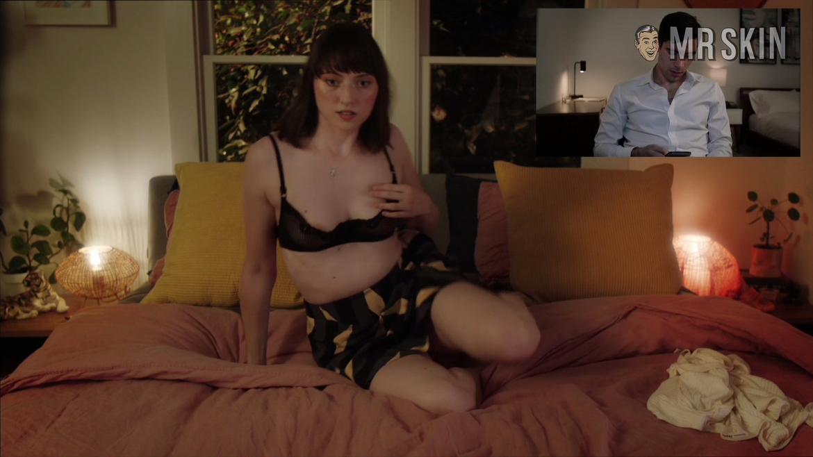 Izzy Shill in Face to Face Time (2020) Right Nipslip Sexy Underwear Breasts Right Nipslip 304509