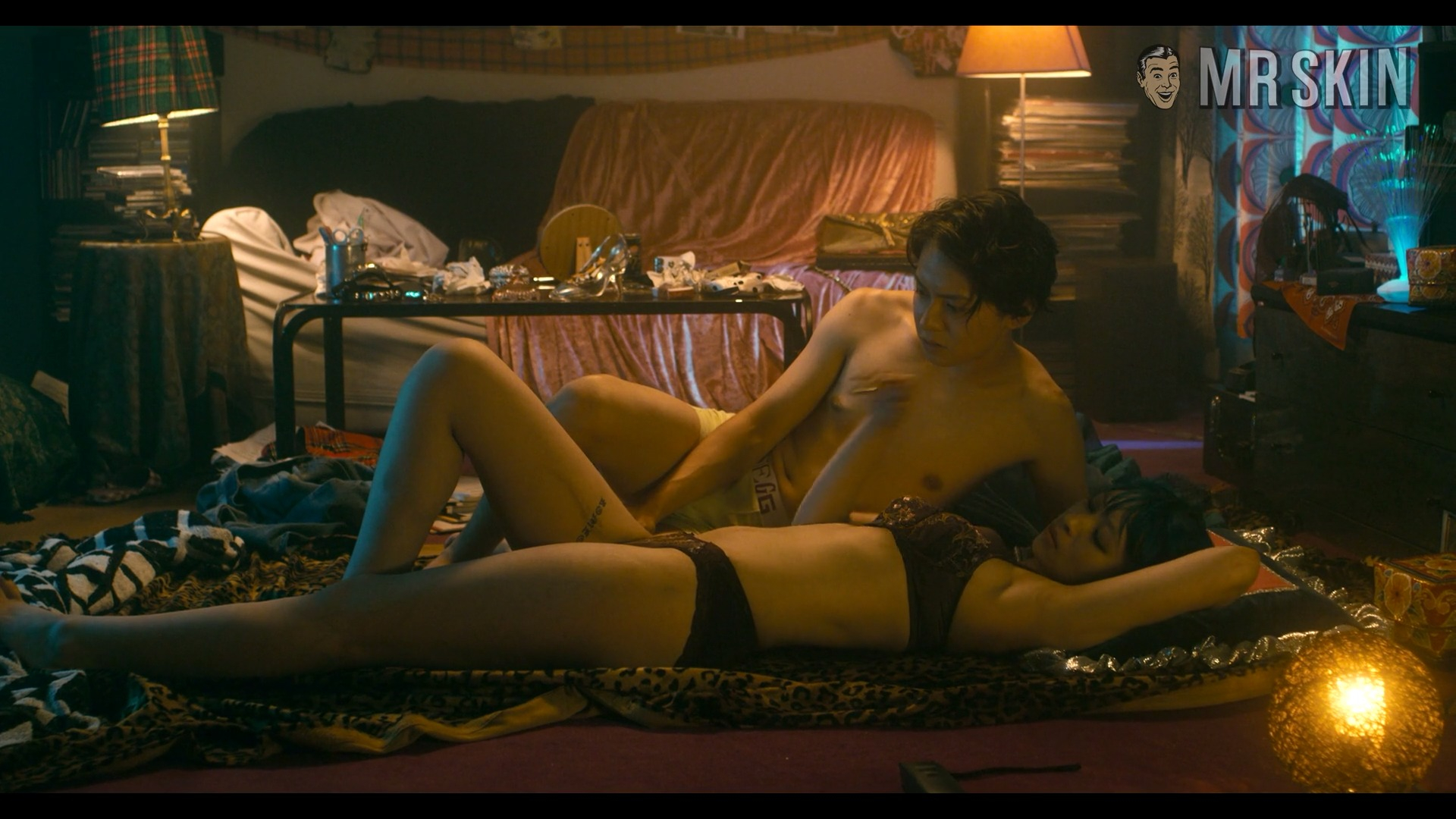 Hottest Taeko Scenes. Underwear, breasts, lesbian. 304635