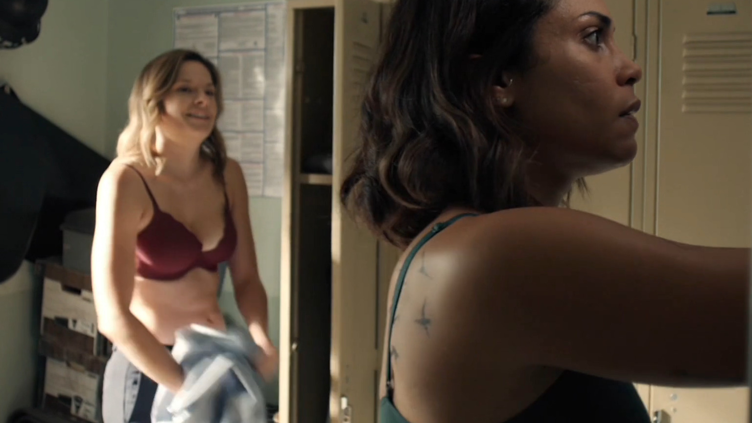 Hightown's Sexiest Scenes with Monica Raymund. Underwear, breasts, butt. 330384
