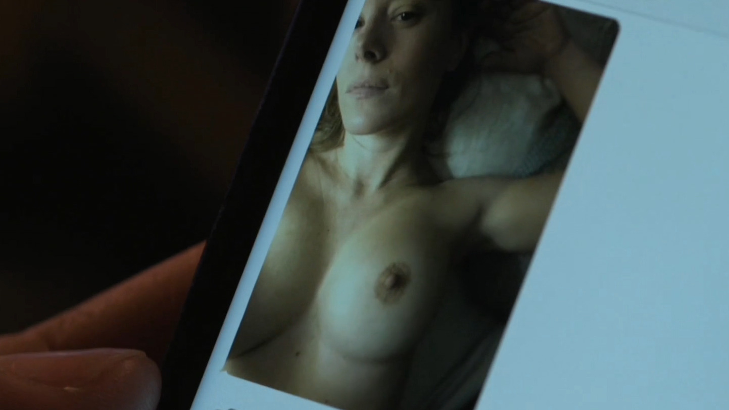 Tonya Glanz Naked as Trooper Leslie Babcock. Left Breast, breasts, lesbian. 331611