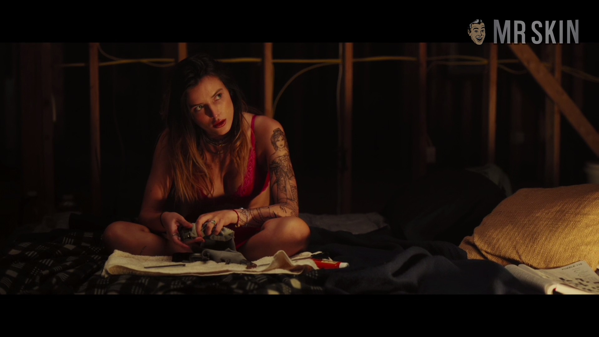 Infamous's Sexiest Scenes with Bella Thorne. Underwear, sexy. 307518