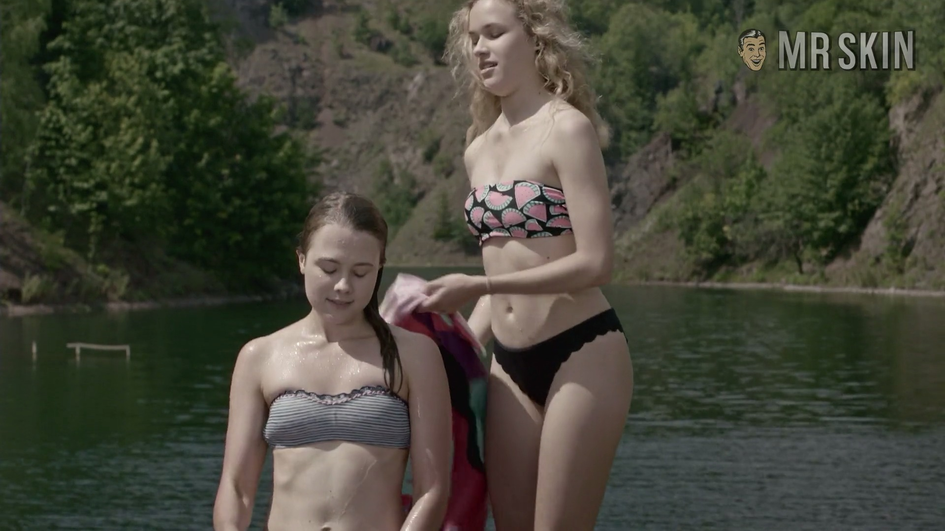 Hottest Helena Englert Scene in Signs. Bikini, lesbian, sexy. 309416