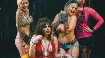 Amanda Flowers, Elizabeth D'Ambrosio, Nadia White, Vada Callisto in Shakespeare’s Shitstorm (2020) Sexy Underwear Breasts Breasts Bush 350417