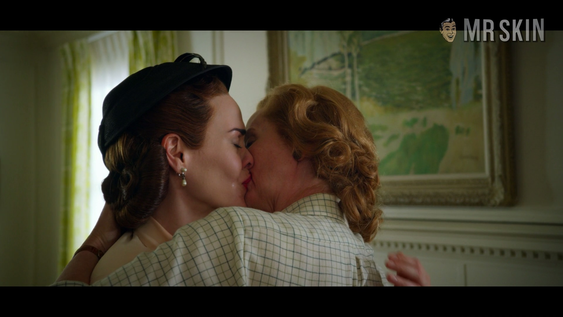 Hottest Cynthia Nixon Scene in Ratched. Lesbian, sexy, underwear. 312212