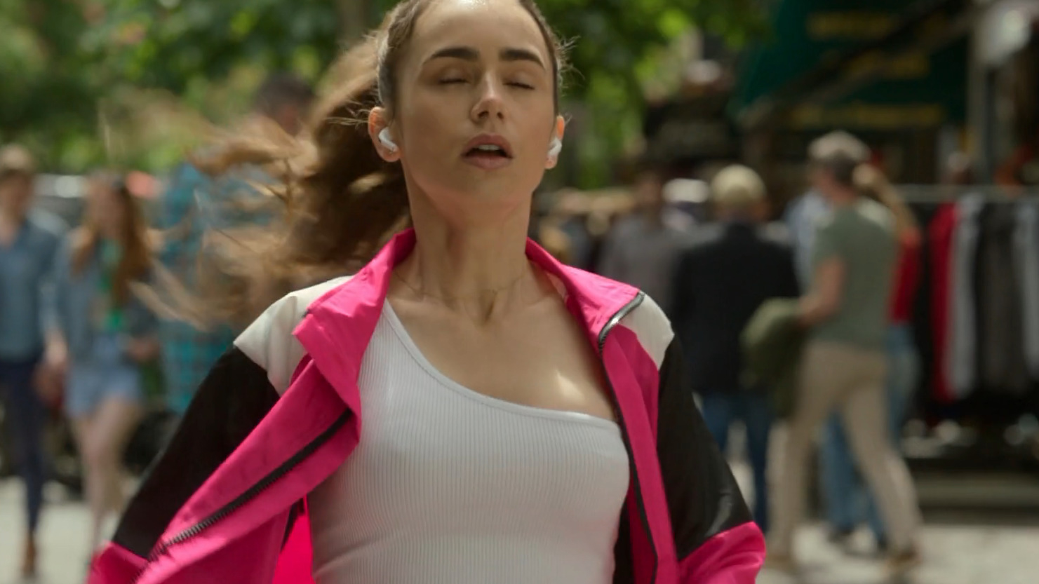 Emily in Paris's Sexiest Scenes with Lily Collins. Sexy, bikini, underwear. 333114