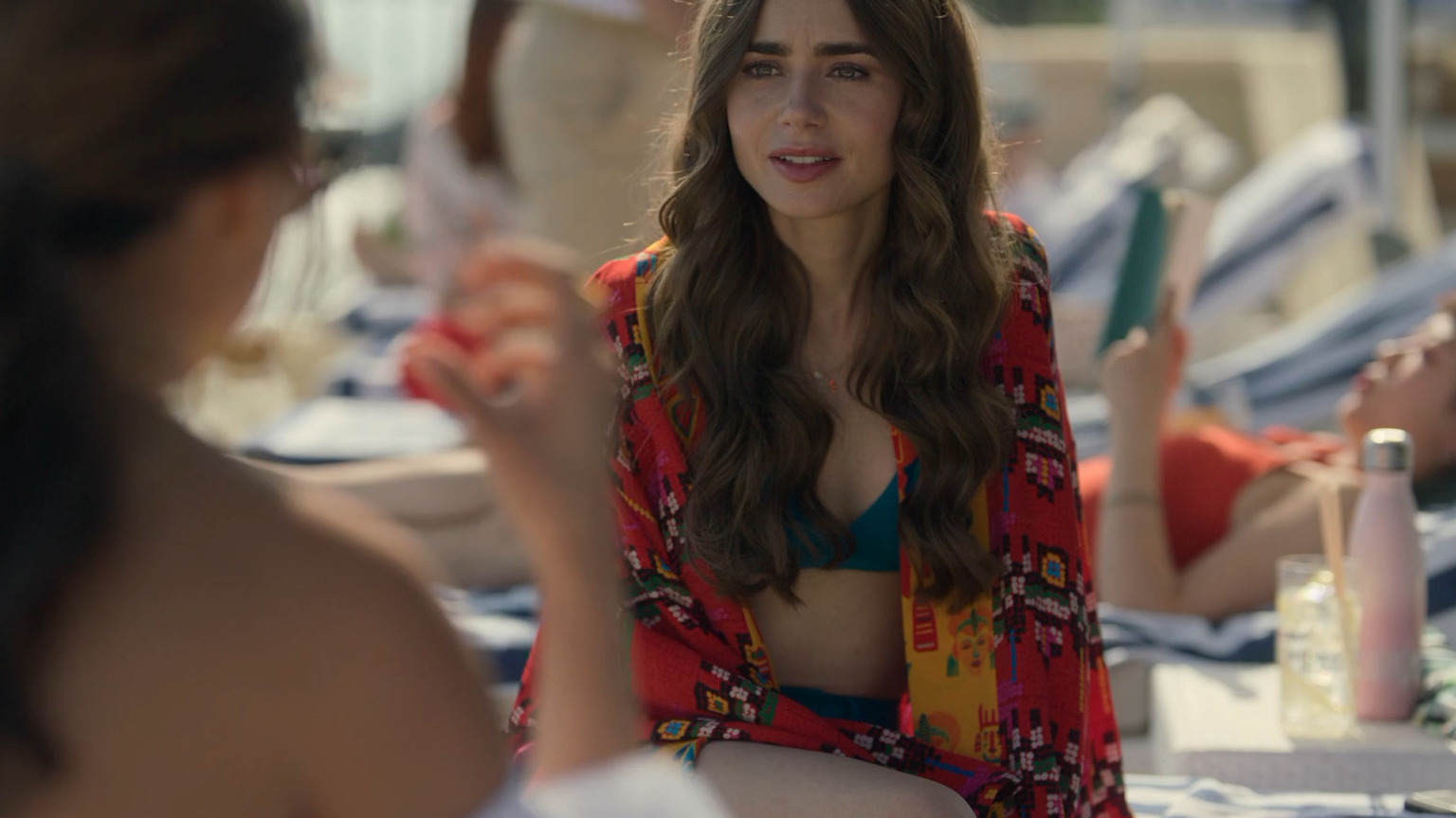 Emily in Paris's Sexiest Scenes with Lily Collins. Bikini, sexy, underwear. 333126