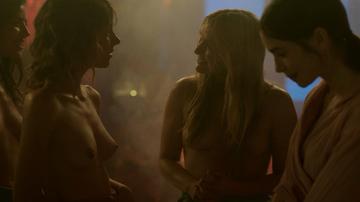 Camille Razat, Anaïs Weill, Lea Surya Diouf, Nassima Benchicou in Emily in Paris (2020-2025) Breasts Breasts Lesbian 333135