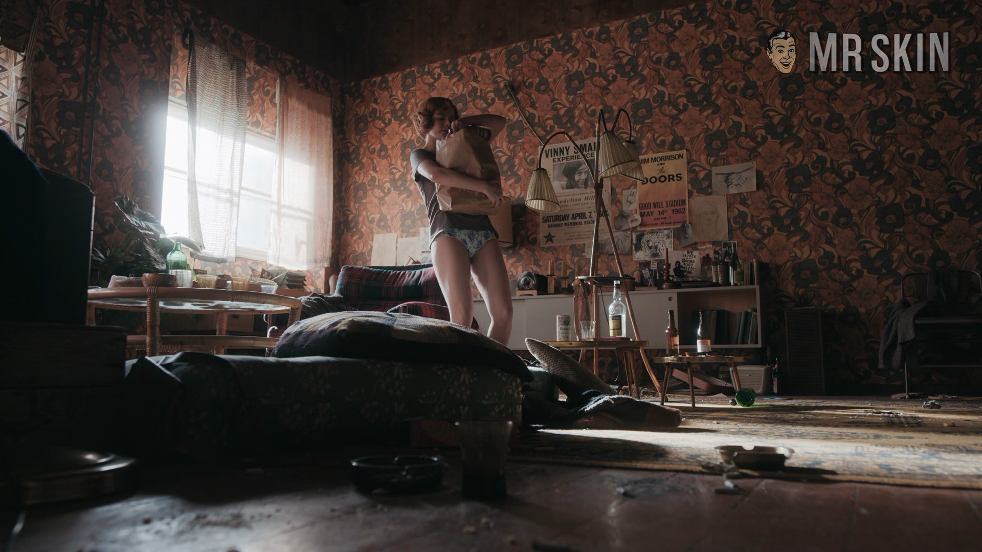 Hottest Anya Taylor-Joy Scene in The Queen's Gambit. Sexy, Underwear. 313688