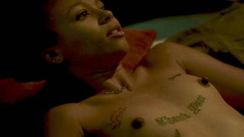 Myha'la Herrold Naked as Harper Stern. Breasts, Sexy, bikini, bush. 340947