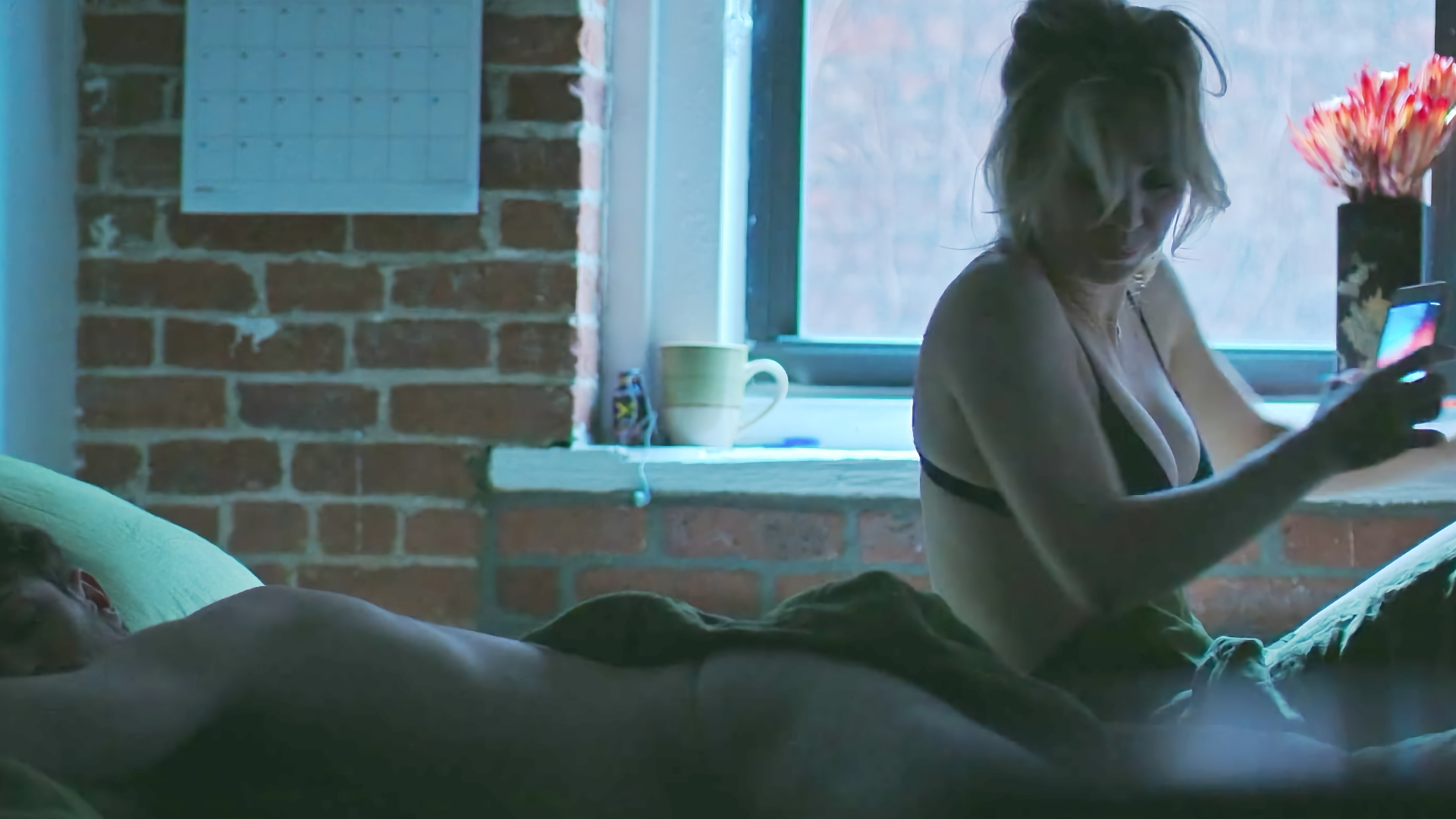 Hottest Kaley Cuoco Scene in The Flight Attendant. Sexy, Underwear. 315188