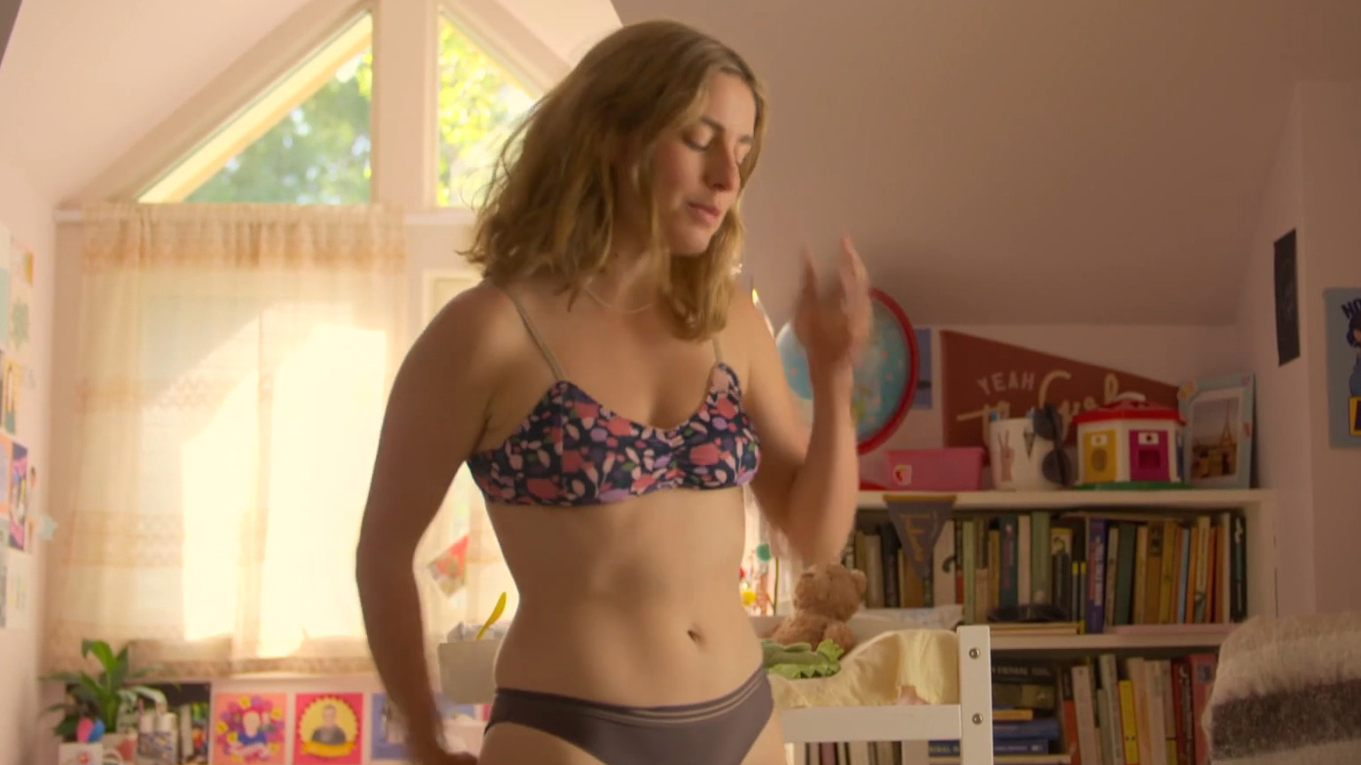 Sexiest Scenes of Olympia 'Oly' Chalmers-Davis from Bump. Sexy, Underwear, breasts, butt. 345557