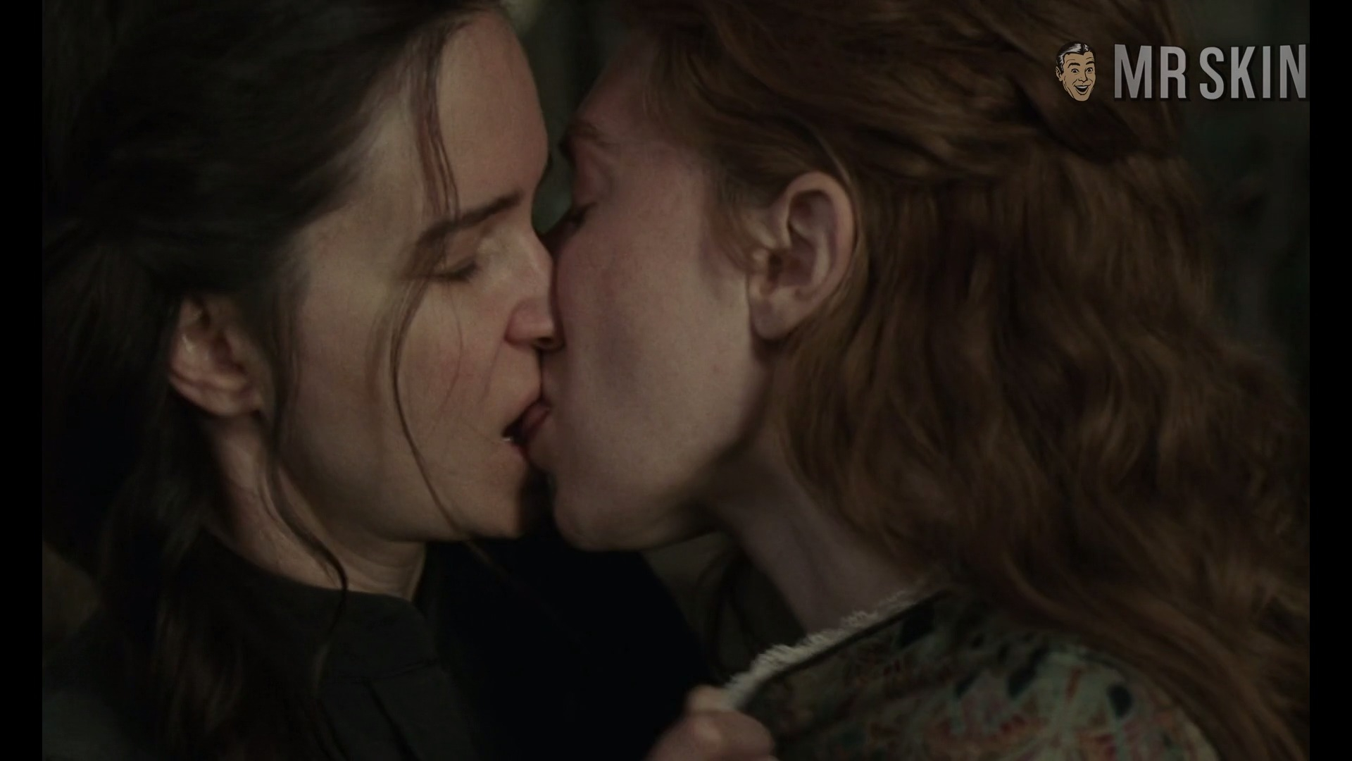 Hottest Vanessa Kirby Scene in The World to Come. Lesbian, breasts, sexy. 319346