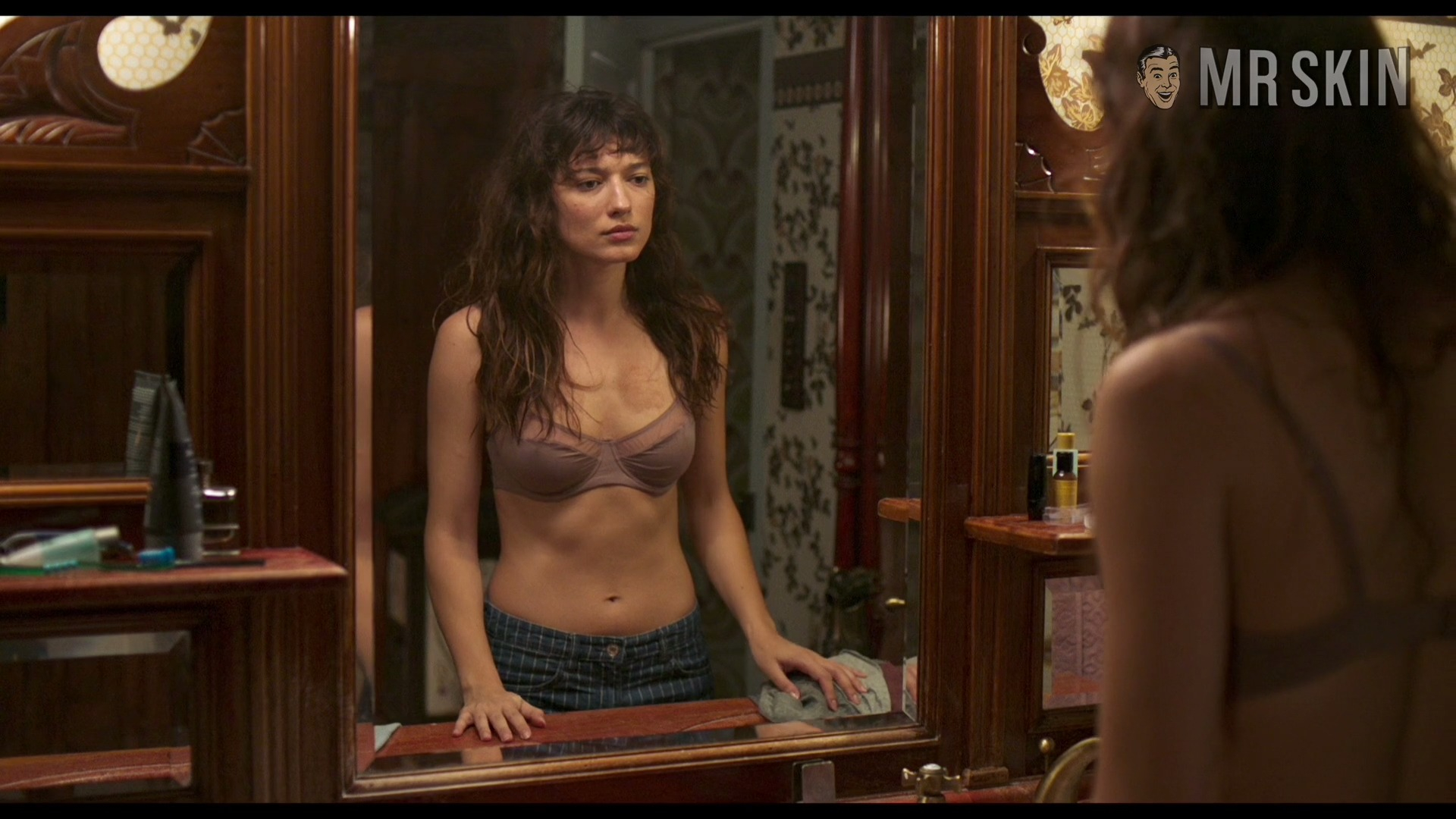 Sexiest Scenes of Ana from Safe Inside. Underwear, breasts, right breast. 319415