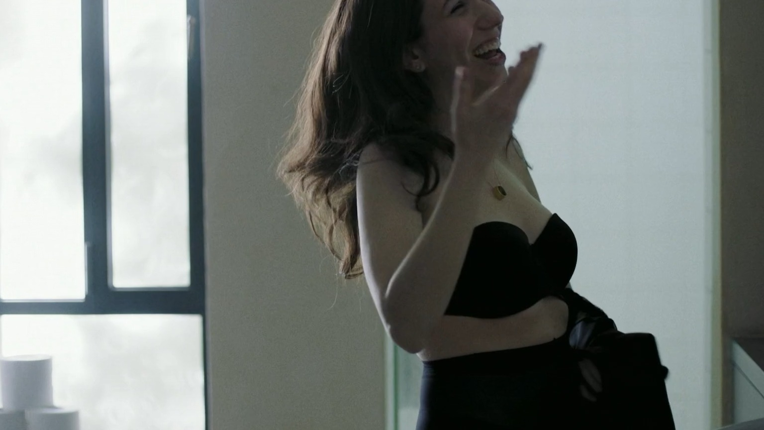 Dina Senderson in Uri & Ella (2016) Underwear Sexy Underwear 322154