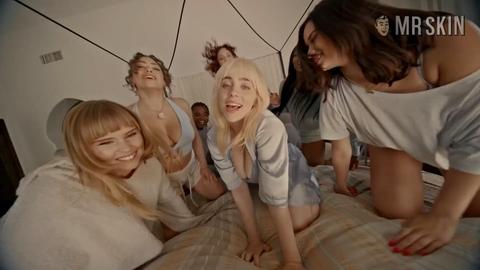 Hottest Billie Eilish Scene in Lost Cause. Sexy, Underwear. 323342