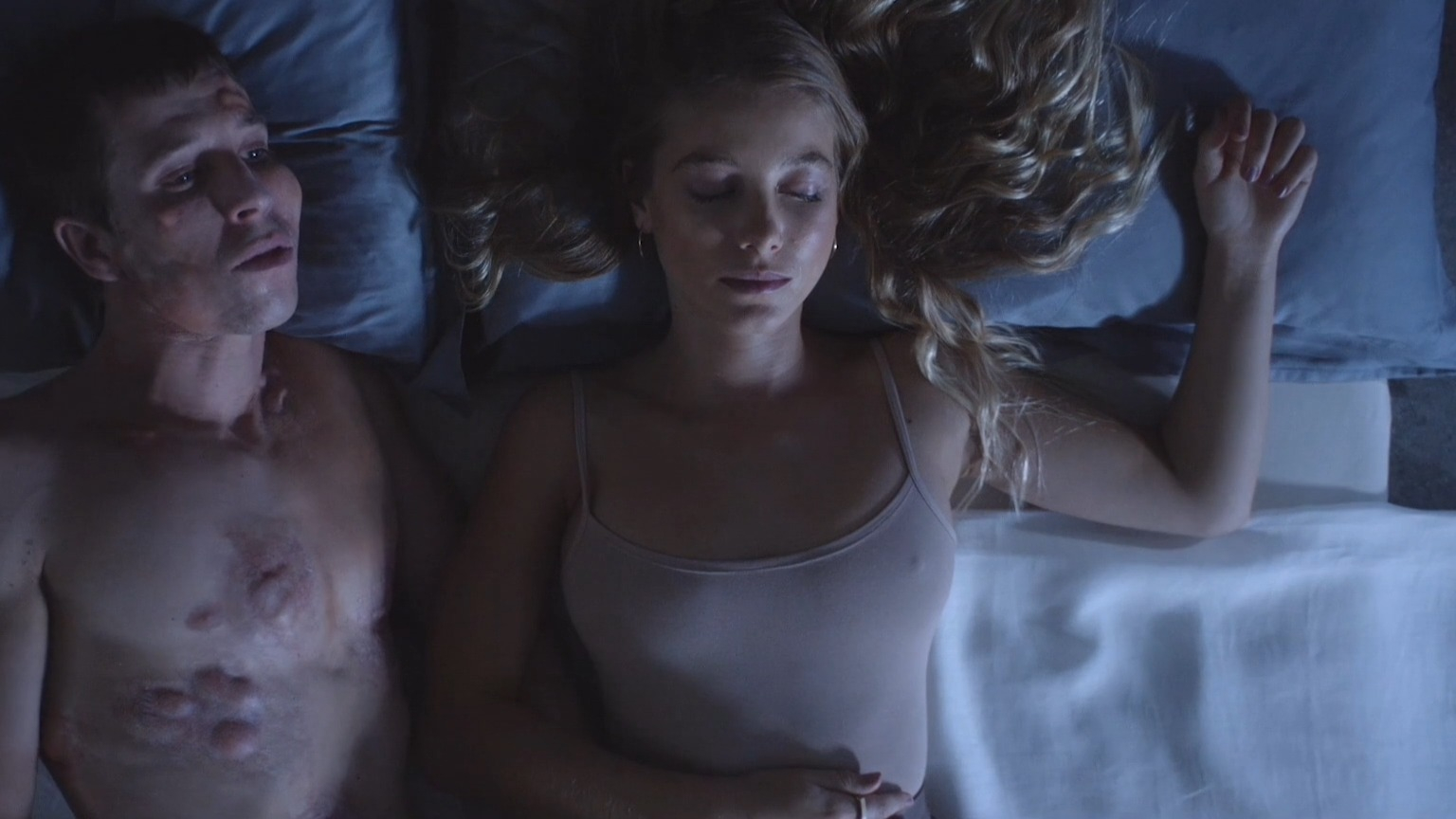 Hottest Charlotte Vega Scene in Mosquito State. Sexy, breasts, right nipslip. 327248