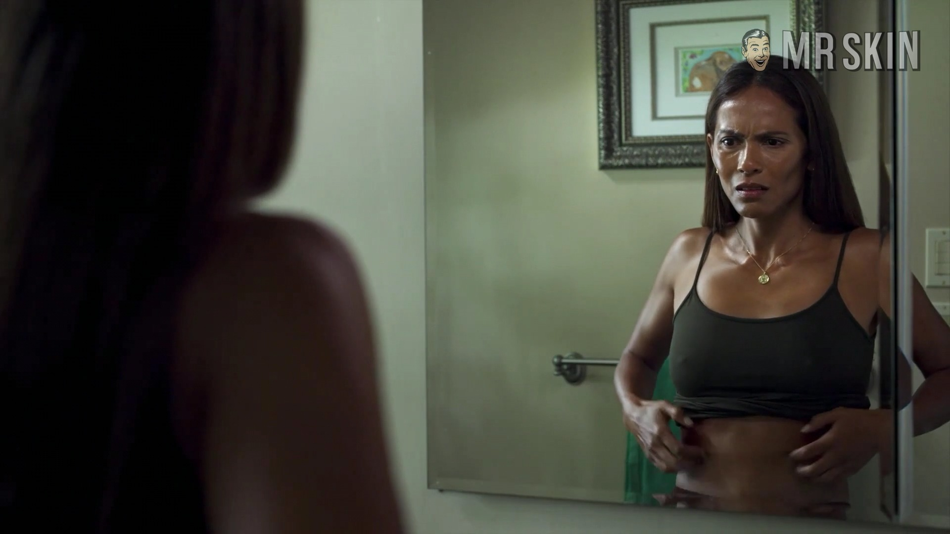 Hottest Abbie (Segment 'The Lake') Scenes. Sexy, bikini, underwear. 330747