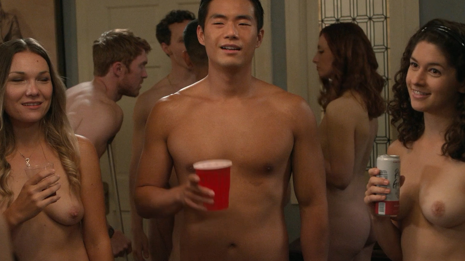 Pauline Chalamet, Amrit Kaur, Lauren Spencer, Nili Rain Segal in The Sex Lives of College Girls (2021-2025) Sexy Breasts Bikini Breasts 331788