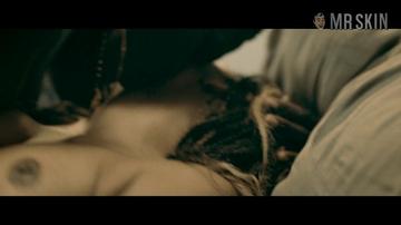 Halle Berry, Sheila Atim in Bruised (2021) Breasts Lesbian Breasts Lesbian 332031