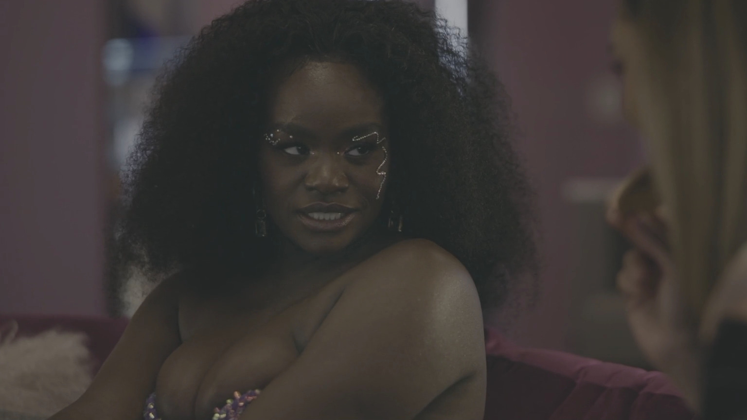 Shoniqua Shandai Nude as Angie Wilson. Nipslip, Sexy, breasts, underwear. 342614
