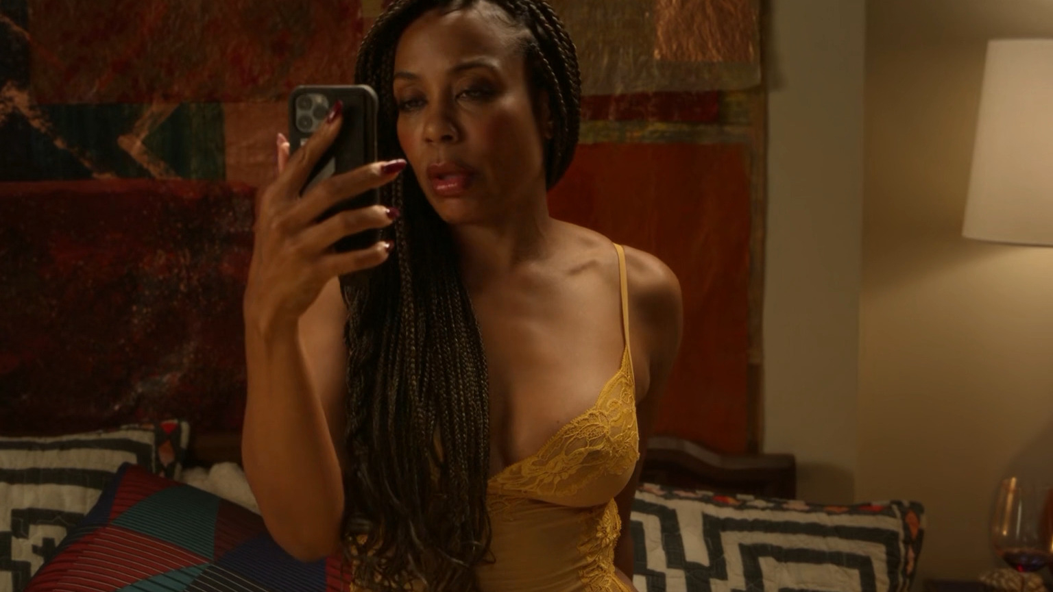 And Just Like That…'s Sexiest Scenes with Karen Pittman. Sexy, Underwear, breasts, butt. 344700