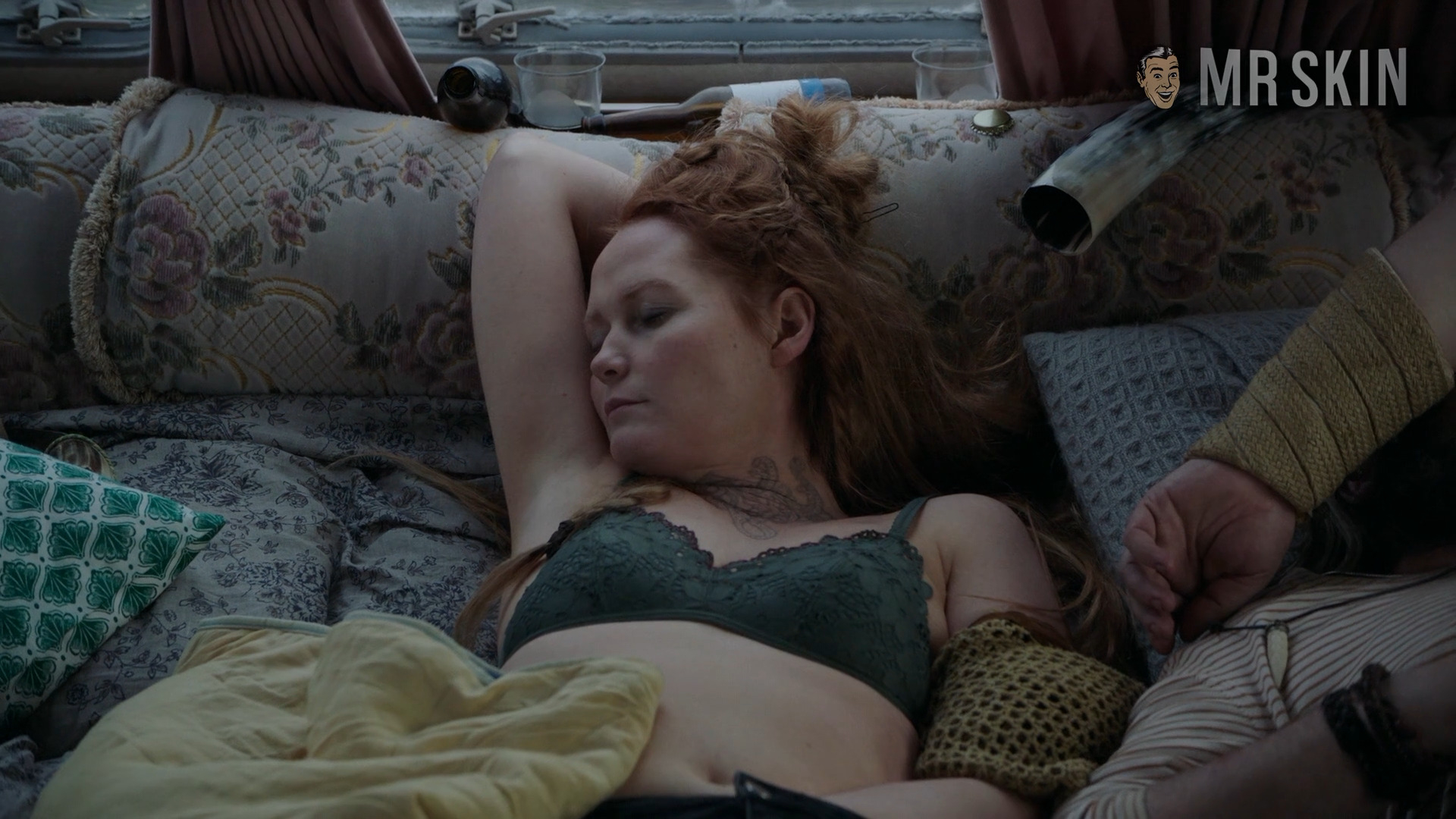 Krista Kosonen, Ágústa Eva Erlendsdóttir in Beforeigners (2019-2022) Sexy Underwear Breasts Lesbian 334350