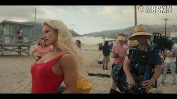 Lily James in Pam & Tommy (2022) Sexy Bikini Breasts 334959