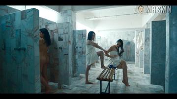 Coty Camacho, Bárbara López, Natasha Dupeyrón in Señorita 89 (2022) Left Breast Sexy Bikini Breasts 336720