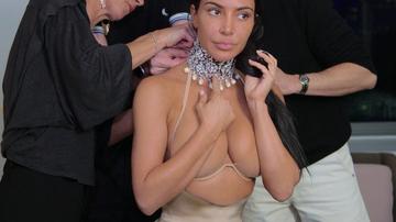 Kim Kardashian in The Kardashians (2022-2025) Sexy Underwear Bikini Butt 346699