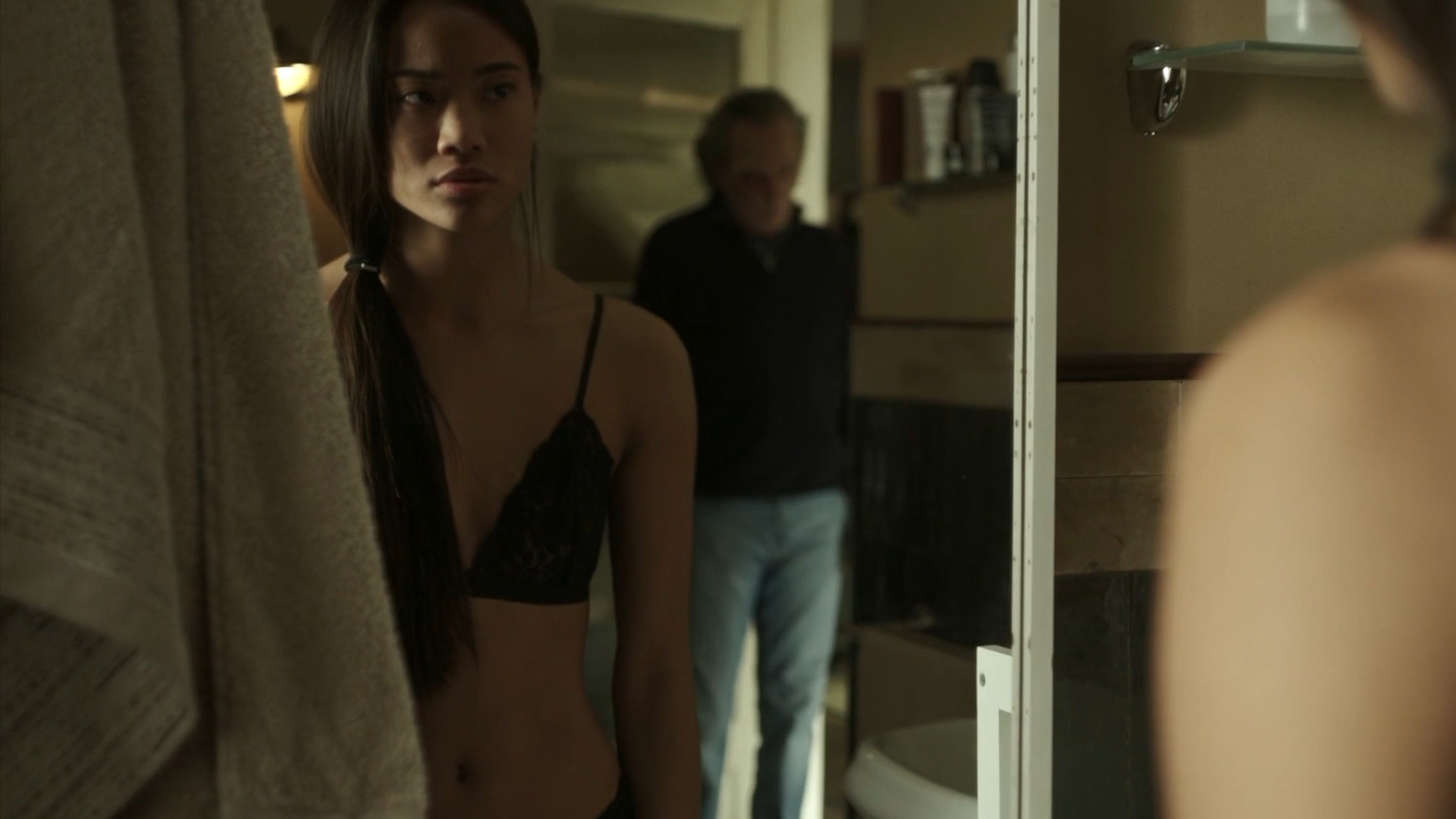 Wrong Side of the Tracks's Sexiest Scenes with Nona Sobo. Underwear, breasts, butt. 339330