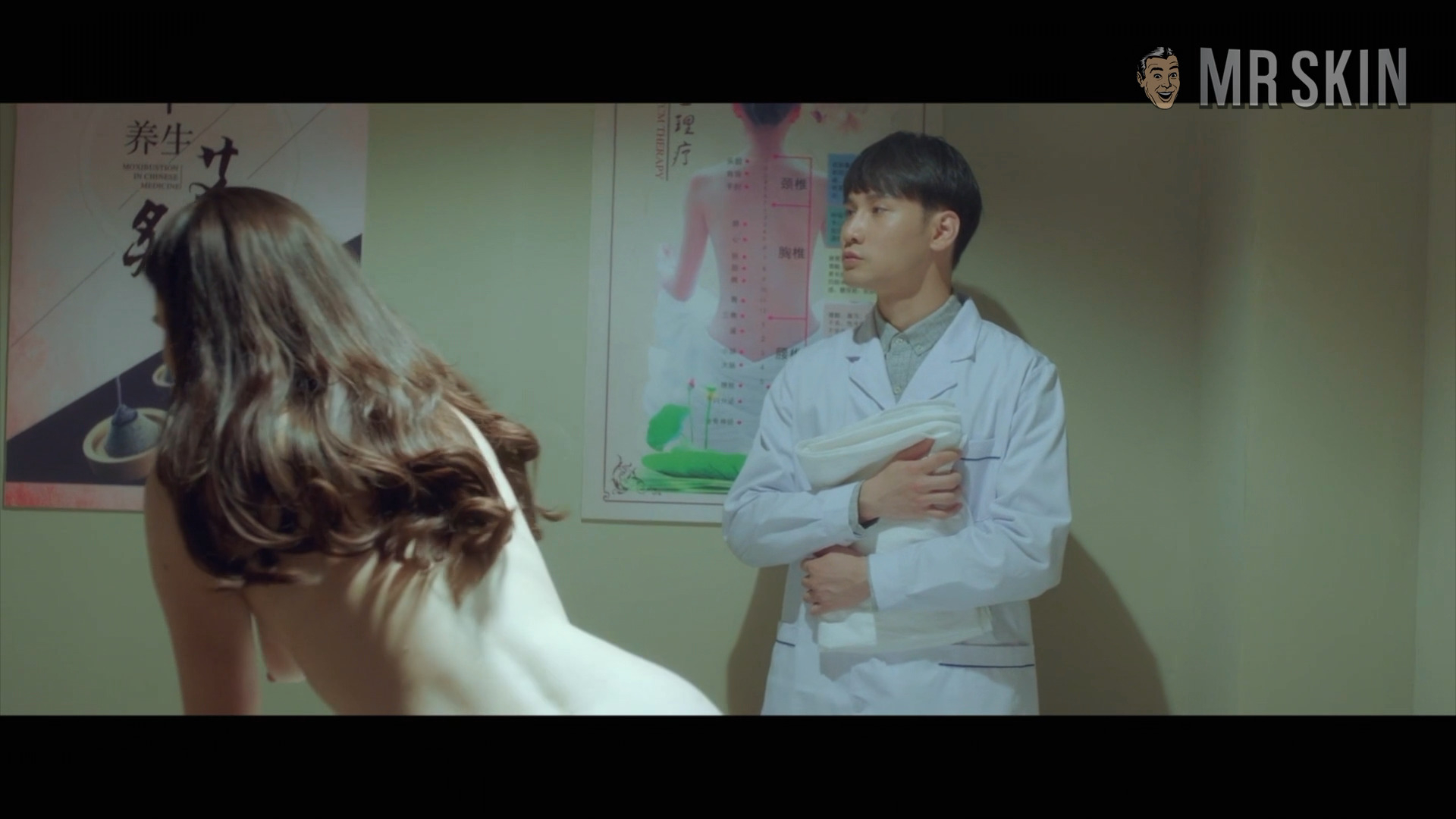 Aleksandra Szczepanowska in Touch (2020) Left Breast Sexy Underwear Breasts Bush 340300