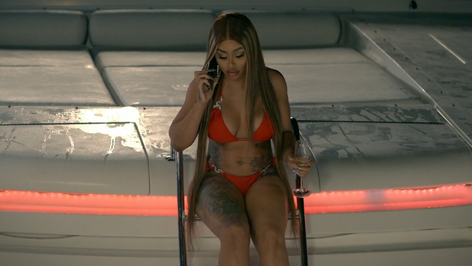 Sexiest Blac Chyna Scene in The Black Hamptons. Bikini, sexy. 341173