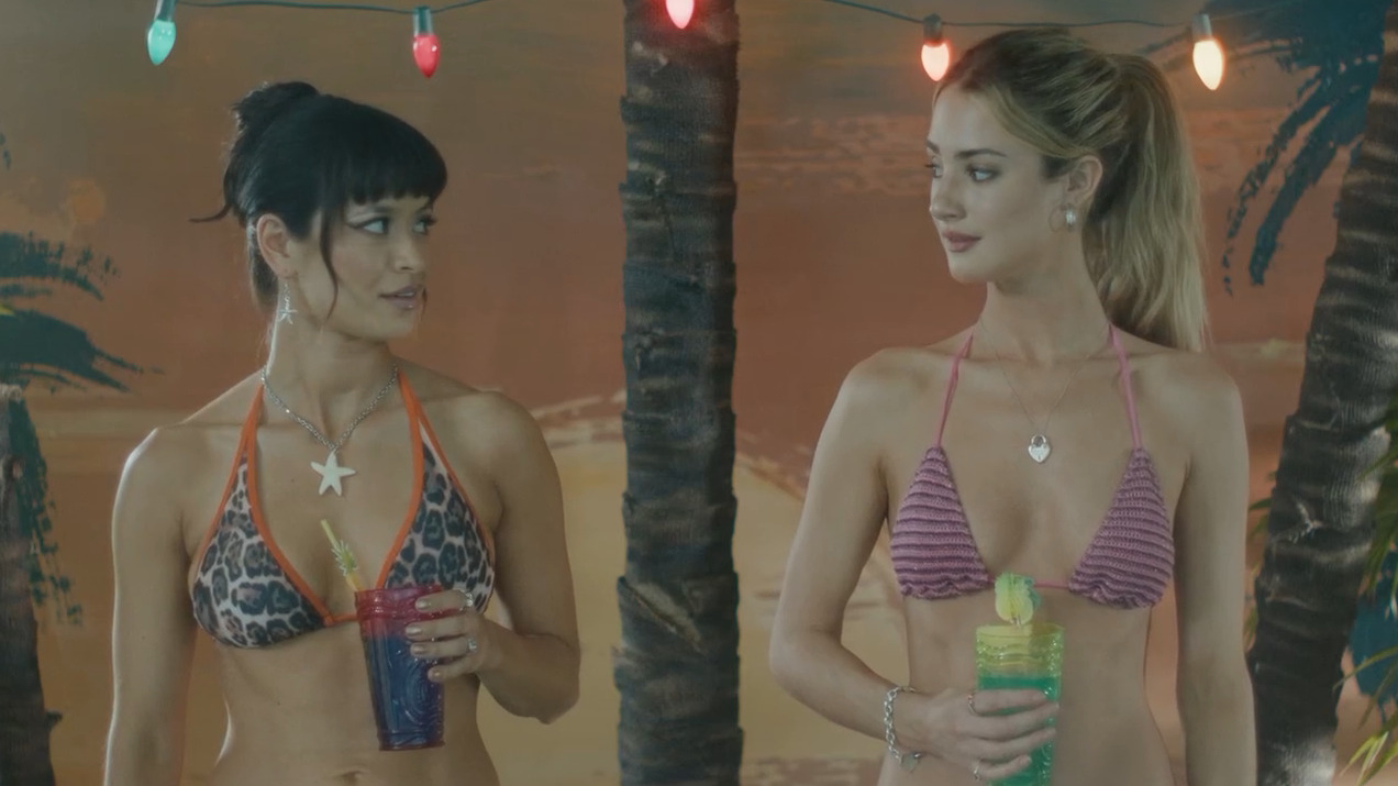 Sexiest Lucy Albright Scenes. Bikini, breasts, bush. 355990