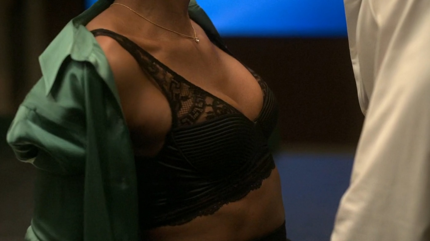 Reasonable Doubt's Sexiest Scenes with Emayatzy E. Corinealdi. Underwear, breasts, left breast. 350838