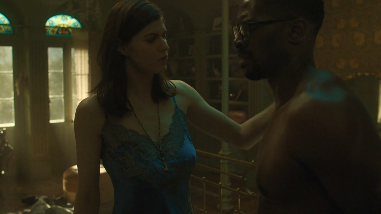 Hottest Alexandra Daddario Scene in Anne Rice's Mayfair Witches. Sexy, underwear. 342554