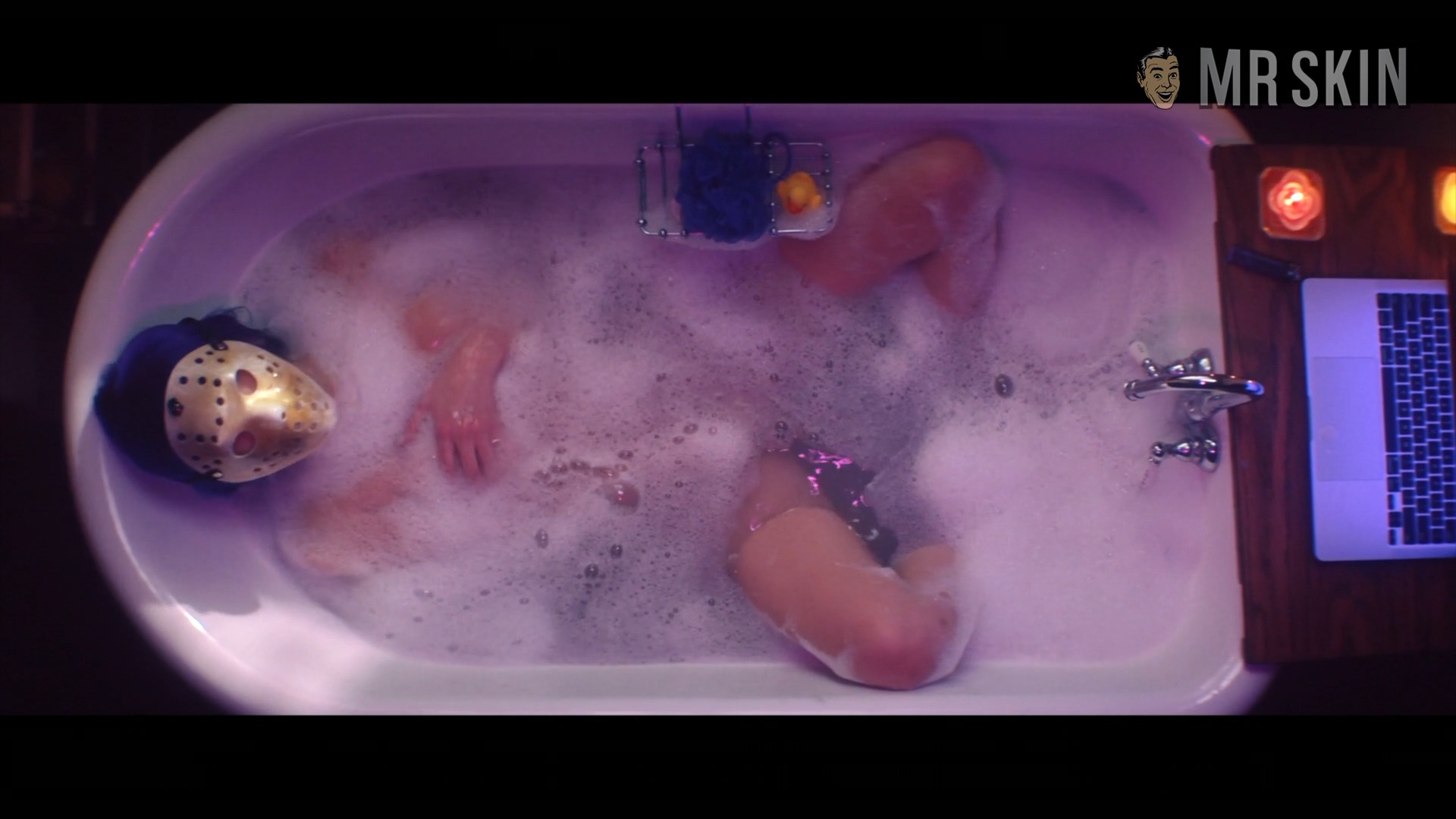 Sexiest Scenes of Vicky from Alone at Night. Sexy, breasts, thong. 342455