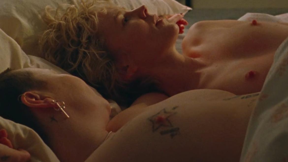 Rosy McEwen, Kerrie Hayes in Blue Jean (2023) Breasts Lesbian Breasts Left Breast 343394