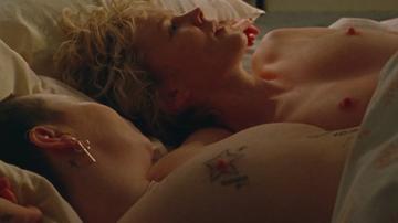 Rosy McEwen, Kerrie Hayes in Blue Jean (2023) Breasts Lesbian Breasts Left Breast 343394