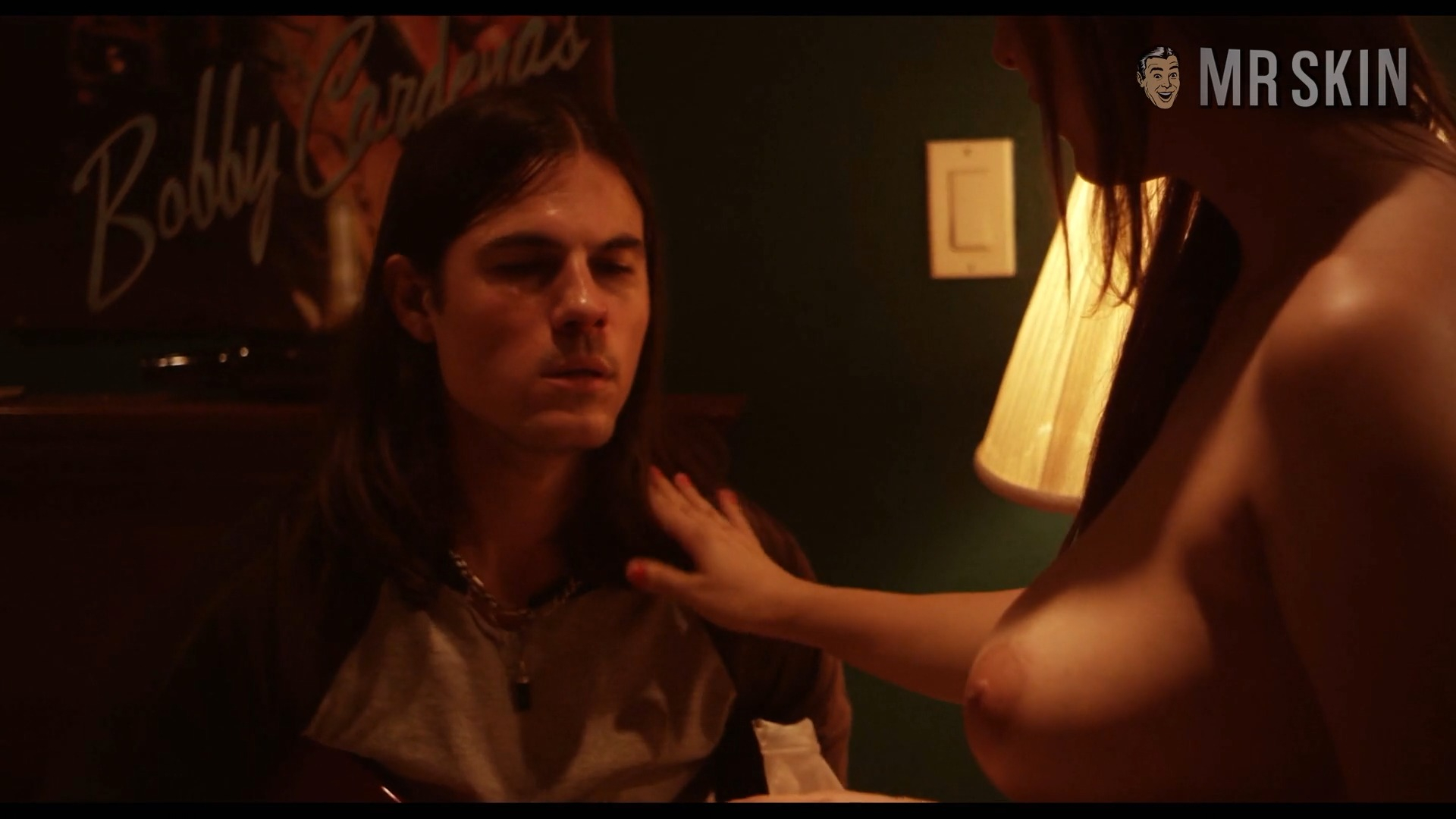 Brenda Pond in The Toy Soldiers (2014) Thong Underwear Left Breast Breasts Left Breast 343480