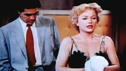 Carnival Story's Sexiest Scenes with Anne Baxter. Sexy, breasts, left breast. 343494