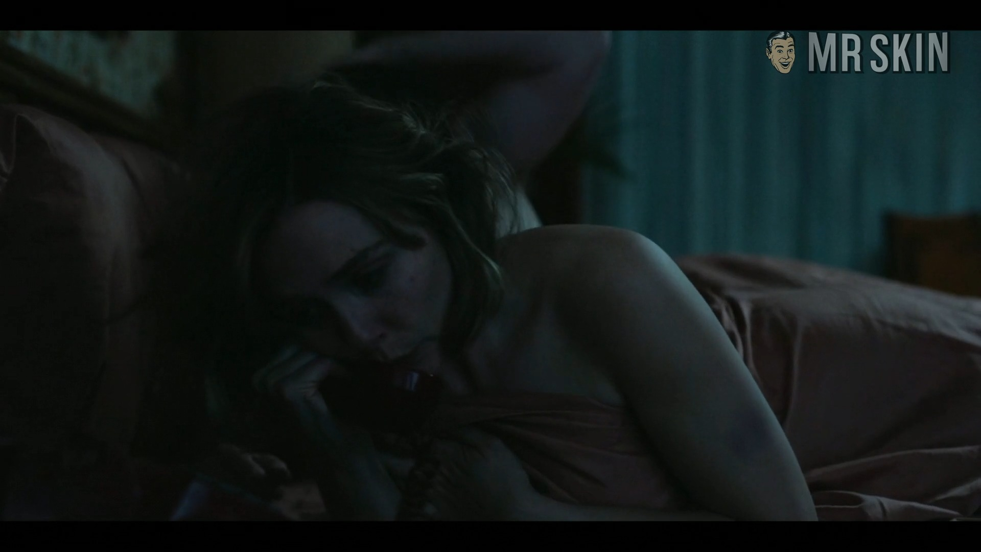 Hottest Elizabeth Olsen Scene in Love & Death. Sexy, breasts, butt. 344084