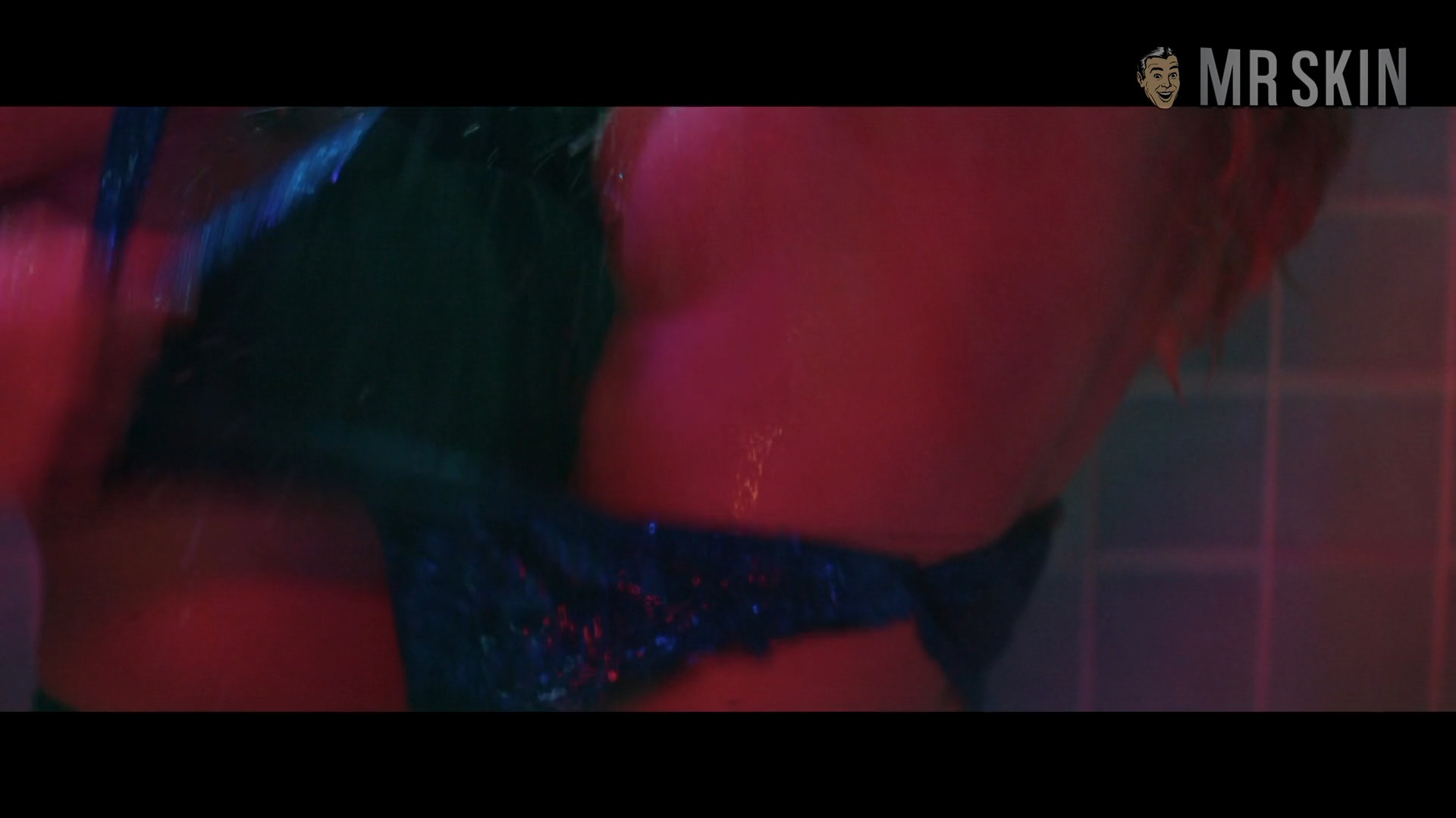 Virginia Gardner in Beautiful Disaster (2023) Sexy Thong Underwear Left Breast Left Nipslip Breasts Left Breast 344061