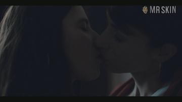 Marta Vallés, Rebeca Matellán in The Invisible Girl (2023) Lesbian Breasts Lesbian 344315