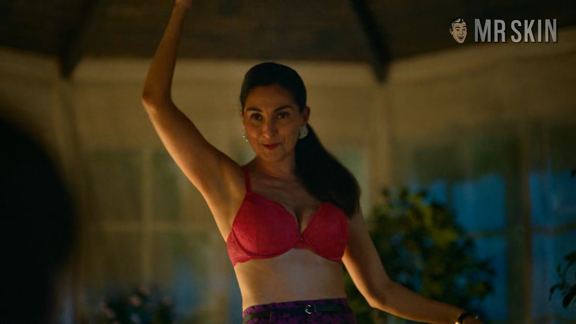 Sexiest Melize Karlge Scene in Barracuda Queens. Sexy, Underwear, bush, butt. 344497