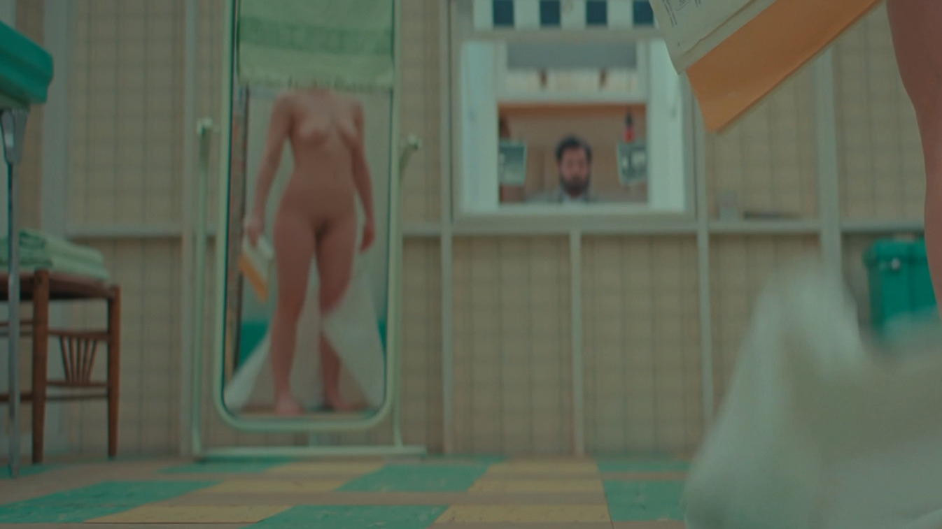 Scarlett Johansson, Katy Heffernan-Smith in Asteroid City (2023) Body Double Breasts Bush Full Frontal Sexy Body Double Breasts 344885