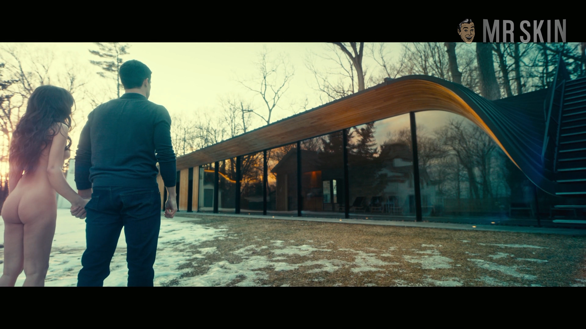 Jordana Brewster in Simulant (2023) Butt Sexy Body Double Body Double Butt 344764